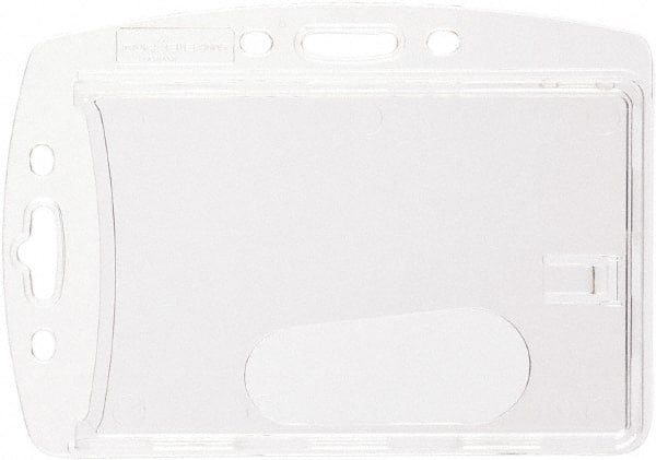 DURABLE - Various Attachment Types Badge Holder - Clear - Exact Tooling