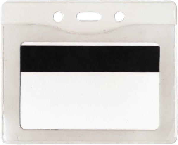 ADVANTUS - Clip-On Badge Holder - Clear - Exact Tooling
