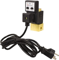 PRO-SOURCE - 1/4" Inlet, Electronic Condensate Drain Valve - 1/4" NPT Outlet, 1.5 to 725 psi - Exact Tooling