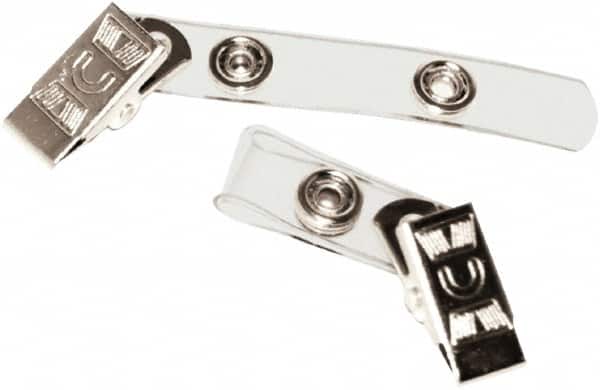 ADVANTUS - Retractable Straps Color: Clear Maximum Cord Length (Inch): 3 - Exact Tooling