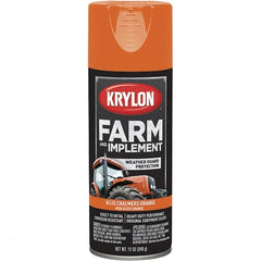 Krylon - Orange (Allis Chalmers), 12 oz Net Fill, Gloss, Farm & Equipment Spray Paint - 12 oz Container, Use on Equipment - Exact Tooling