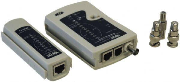Tripp-Lite - Network Cable Continuity Tester - RJ45 Connector, Black, Use with Cables - Exact Tooling