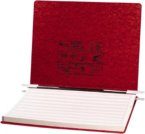 ACCO - 6", Letter Size, Executive Red, Hanging Data Binders - Exact Tooling