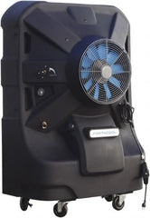 PortaCool - 16" Blade, 50 Gal Capacity, 0.7 hp, 5,500 CFM Evaporative Cooler - 8 Amp Rating, 110 Volts, Infinitely Variable Speed - Exact Tooling