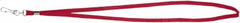 ADVANTUS - Lanyards Material: Cotton/Nylon Color: Red - Exact Tooling