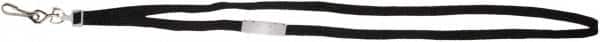 ADVANTUS - Lanyards Material: Nylon Color: Black - Exact Tooling