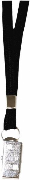 ADVANTUS - Lanyards Material: Cotton/Nylon Color: Black - Exact Tooling