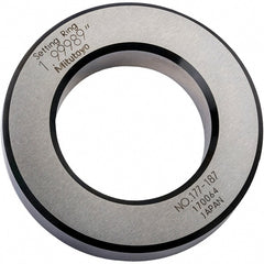 Mitutoyo - Setting Rings Inside Diameter (Decimal Inch): 2.0000 Outside Diameter (Decimal Inch): 3.3500 - Exact Tooling