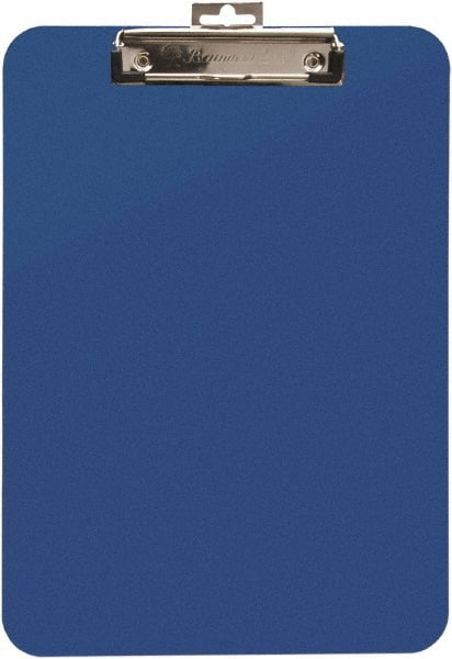Baum/Gartens - 2 Inch Long x 11 Inch Wide, Clip Board - Blue - Exact Tooling