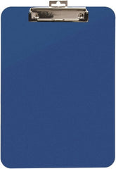 Baum/Gartens - 2 Inch Long x 11 Inch Wide, Clip Board - Blue - Exact Tooling