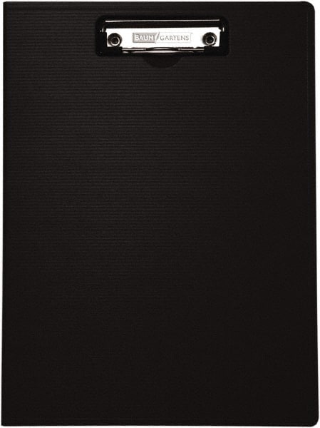 Baum/Gartens - 12.933 Inch Long x 9 Inch Wide, Clip Board - Black - Exact Tooling