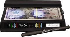 Dri-Mark - Black Counterfeit Detector Marker - Felt Tip, Chemically Sensitive Ink - Exact Tooling