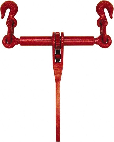 Buyers Products - 6,600 Lb Load Capacity Ratchet Loadbinder - 3/8" Max Chain Size, 8" Take Up, Chain Grade 70 - Exact Tooling