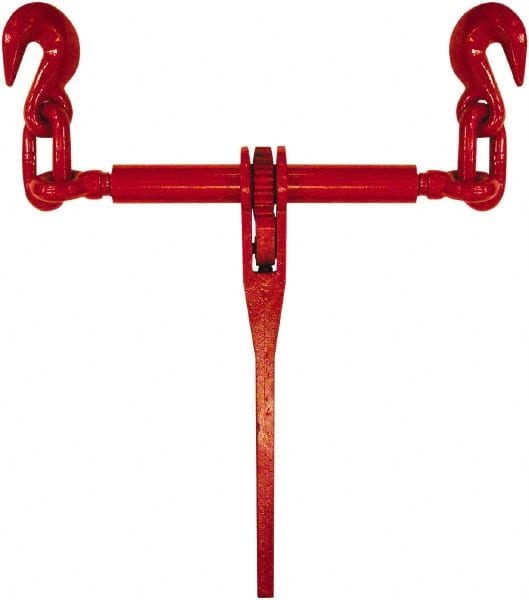 Buyers Products - 9,200 Lb Load Capacity Ratchet Loadbinder - 1/2" Max Chain Size, 8" Take Up, Chain Grade 70 - Exact Tooling