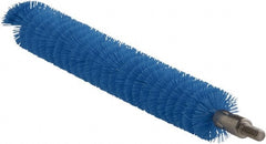 Vikan - 0.8" Diam Polyester Tube Brush - 7-1/2" OAL, 7" Head Length, Stainless Steel Handle - Exact Tooling