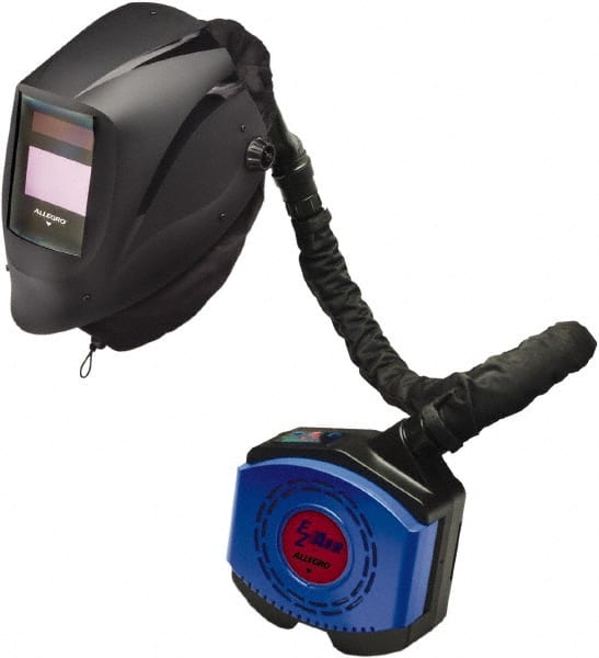 Allegro - Size Standard, Adjustable Ratchet Suspension PAPR System - Welding Helmet Headgear, Welding Lens, Auto Darkening Filter, Use for Industrial - Exact Tooling
