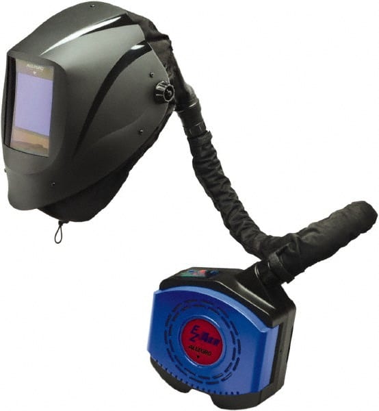 Allegro - Size Standard, Adjustable Ratchet Suspension PAPR System - Welding Helmet Headgear, Welding Lens, Auto Darkening Filter, Use for Industrial - Exact Tooling