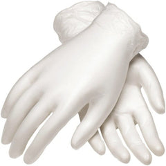 PIP - Size M, 4 mil, Industrial Grade, Powdered Vinyl Disposable Gloves - Exact Tooling