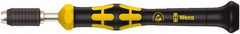 Wera - 1 Piece, 0.05 to 0.11 N/m, Adjustable Torque Limiting Screwdriver - 0.1575" Drive - Exact Tooling