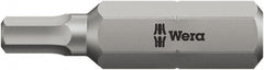 Wera - 10mm Hex Bit - 5/16" Hex Drive, 4" OAL - Exact Tooling