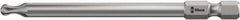 Wera - T30 Torx Bit - 1/4" Hex Drive, 3-1/2" OAL - Exact Tooling