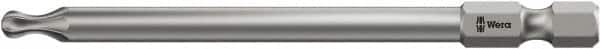 Wera - T15 Torx Bit - 1/4" Hex Drive, 3-1/2" OAL - Exact Tooling