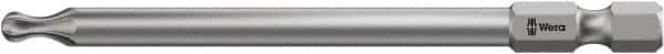 Wera - T10 Torx Bit - 1/4" Hex Drive, 3-1/2" OAL - Exact Tooling