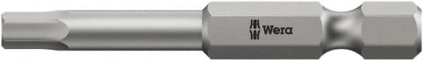 Wera - 7/64" Hex Bit - 1/4" Hex Drive, 3-1/2" OAL - Exact Tooling