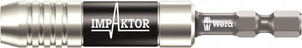 Wera - 1/4" Hex Bit Holder - 1/4" Hex Drive, 3" OAL - Exact Tooling