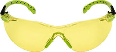 3M - Amber Lenses, Framed Safety Glasses - Anti-Fog, Size Universal, Over the Glasses - Exact Tooling