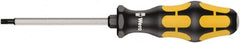 Wera - T25 Torx Driver - 100mm Blade Length, Ergonomic Handle - Exact Tooling