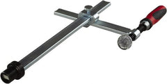 Bessey - 6" Throat Depth, 8" Max Capacity, Standard Sliding Arm Clamp - 550 Lb Clamping Pressure, 5/8" Spindle Diam - Exact Tooling