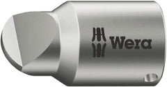 Wera - 1/4" Drive, #0 Point, Standard Slotted Screwdriver Socket - #0 Point - Exact Tooling