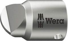 Wera - 1/4" Drive, #10 Point, Standard Slotted Screwdriver Socket - #10 Point - Exact Tooling