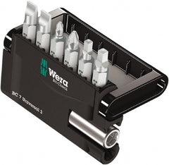 Wera - Posidriv Bit Set - 1/4" Drive - Exact Tooling