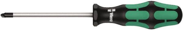 Wera - 3-1/8" Blade Length Tri-Point Screwdriver - Exact Tooling