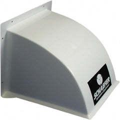 Schaefer Ventilation Equipment - Fan Weather Hood - For Exhaust Fans or Central Dust Collection Systems - Exact Tooling