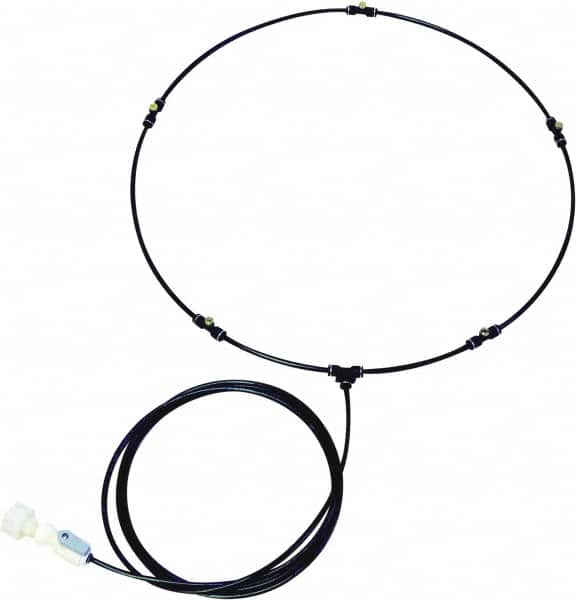 Schaefer Ventilation Equipment - Evaporative Cooler Low Pressure Misting Ring - For Use with Water - Exact Tooling