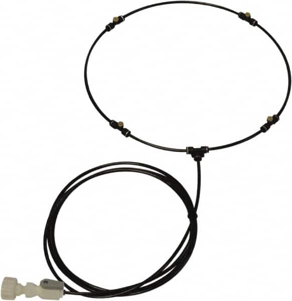 Schaefer Ventilation Equipment - Evaporative Cooler Low Pressure Misting Ring - For Use with Water - Exact Tooling