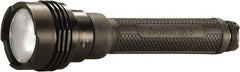 Streamlight - White LED Bulb, 2,200 Lumens, Industrial/Tactical Flashlight - Black Aluminum Body, 4 CR123A Lithium Batteries Included - Exact Tooling