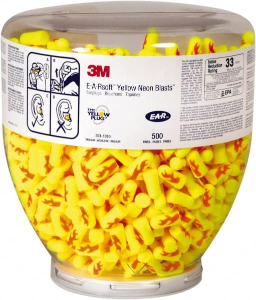 3M - One Touch Earplug Refill with 33 dB Earplugs - 2,000 Pairs, Tabletop - Exact Tooling