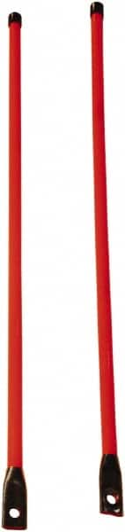 Sweepex - 36" Long x 1" Wide Sweeper Accessory - Polypropylene Bristles, For Use with Pro-Broom Sweeper & Mega Broom Sweeper - Exact Tooling