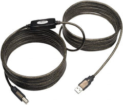 Tripp-Lite - 25' Long, USB A/B Computer Cable - Beige, Male x Male - Exact Tooling