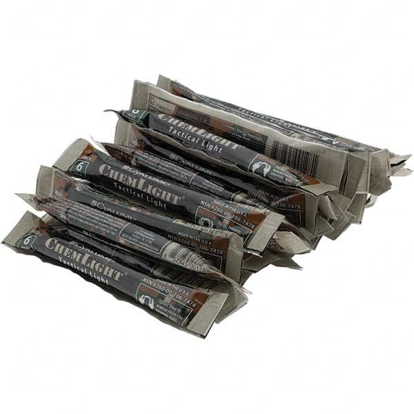 Ability One - Lightsticks; Color: Green ; Length (Inch): 4 ; Illumination Time (Hours): 6 - Exact Tooling