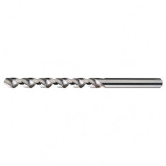#3 RHS / RHC HSS 118 Degree Radial Point Fast Spiral Taper Length Drill - Bright - Exact Tooling