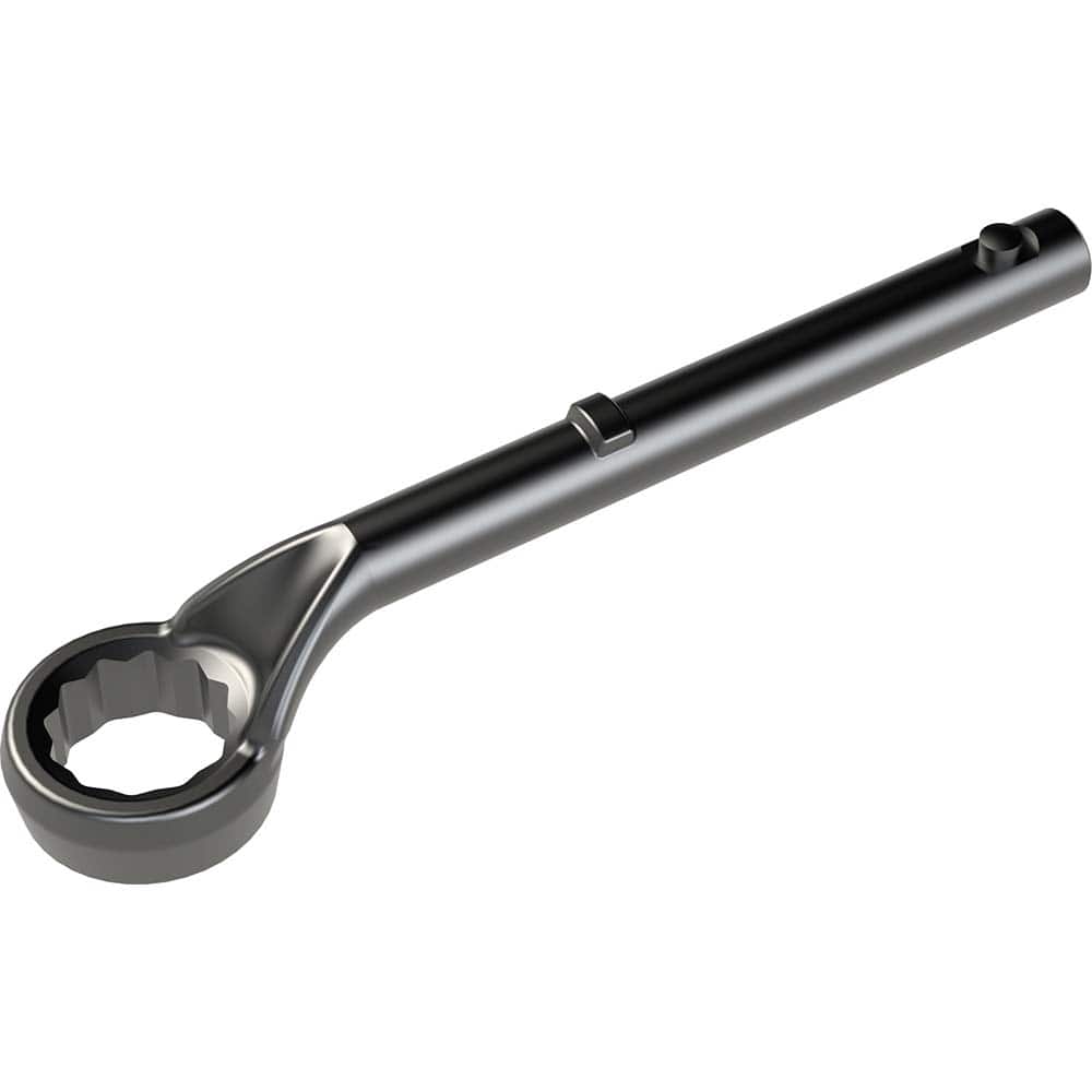 Petol - Box Wrenches; Wrench Type: Offset ; Tool Type: Straight Handle ; Size (Inch): 1-1/4 ; Number of Points: 12 ; Head Type: Single End ; Finish/Coating: Black Oxide - Exact Tooling