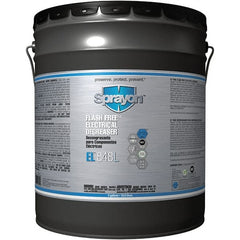 Sprayon - 5 Gallon Pail Electrical Grade Cleaner/Degreaser - 37,000 Volt Dielectric Strength, Nonflammable, Food Grade, Plastic Safe - Exact Tooling