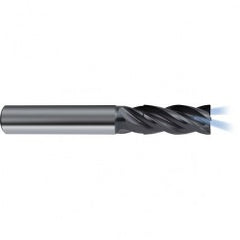 20mm Dia. - 104mm OAL - 4 FL Variable Helix Nano-A Carbide End Mill - Exact Tooling