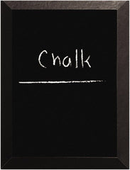 MasterVision - 24" High x 36/0" Wide Chalk Board - Laminate, Includes Mounting Kit - Exact Tooling