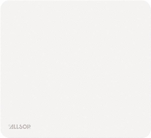 Allsop - 8-3/4" x 8" Silver Mouse Pad - Use with Mouse - Exact Tooling